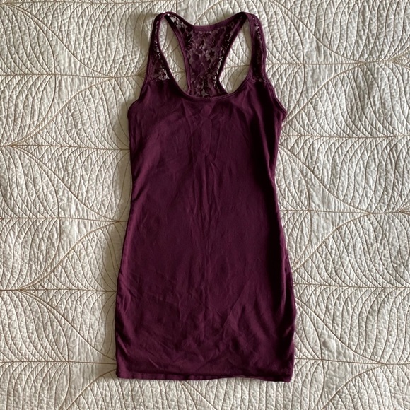 3/$30π GARAGE Burgundy Bodycon Dress